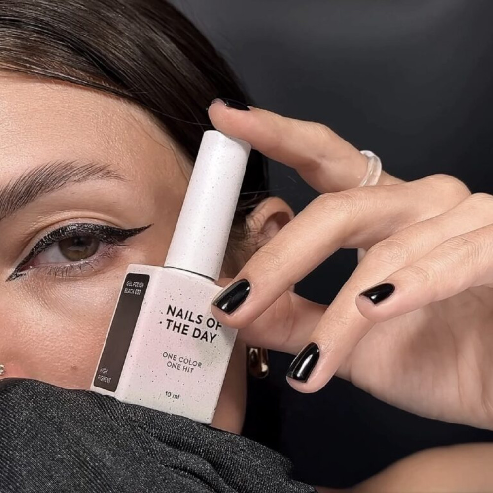 Гель-лак Nails Of The Day Lets Special Black 33 особливий чорний 10 мл Гель-лак Nails Of The Day Lets Special Black 33 особливий чорний 10 мл
