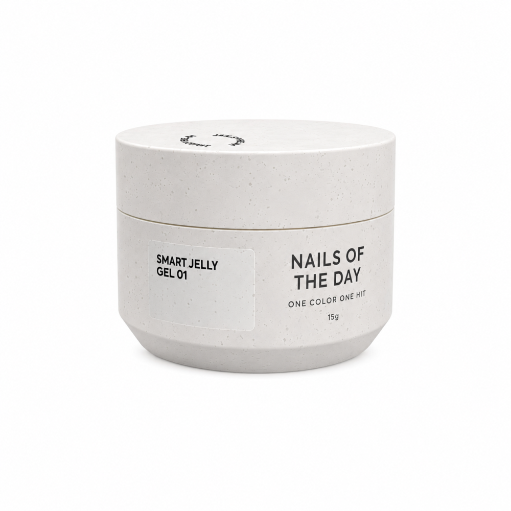 Гель-желе строительный Nails Of The Day Smart Jelly Gel 01 прозрачный 15 мл