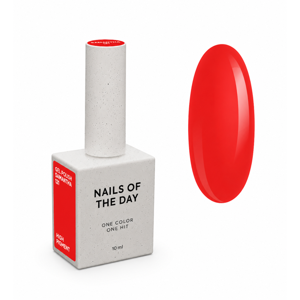 Гель-лак Nails Of The Day Lets Special Red Collection Samantha 121 багровый 10 мл