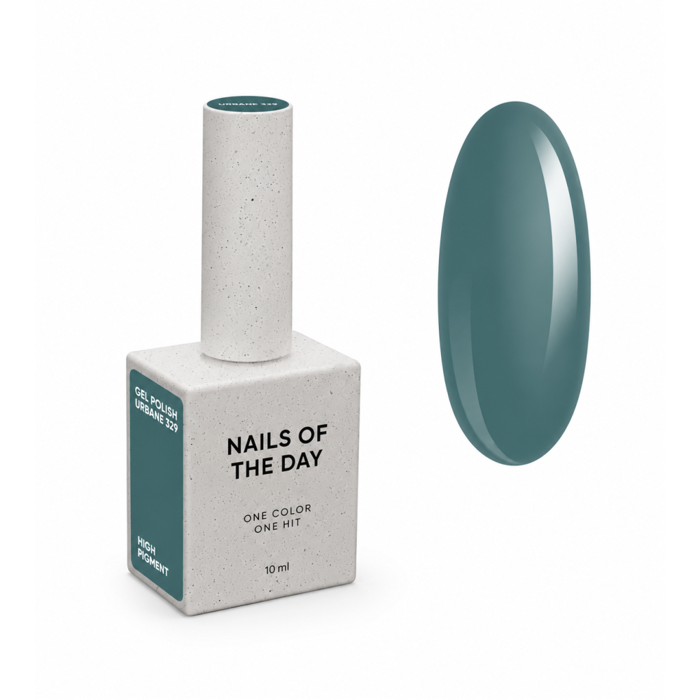 Гель-лак Nails Of The Day Lets Special Urbane 329 серо-зеленый 10 мл