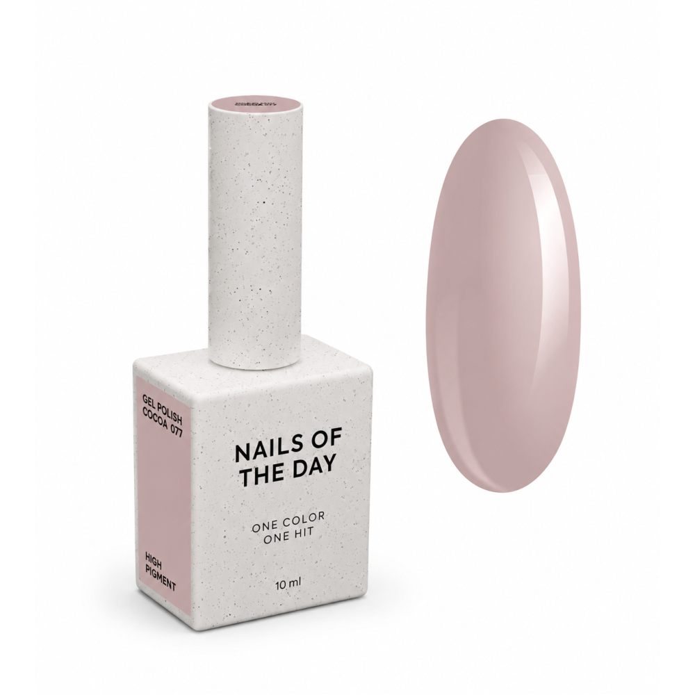 Гель-лак Nails Of The Day Lets Special Willy Wonka Cocoa 077 молочно-коричневый 10 мл