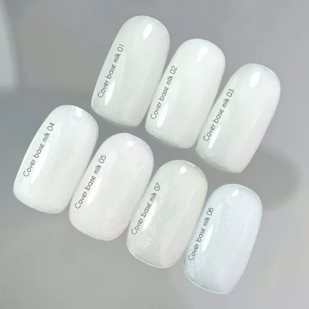 База камуфлирующая Nails Of The Day Cover Base New Formula Milk 02 молочный 10 мл