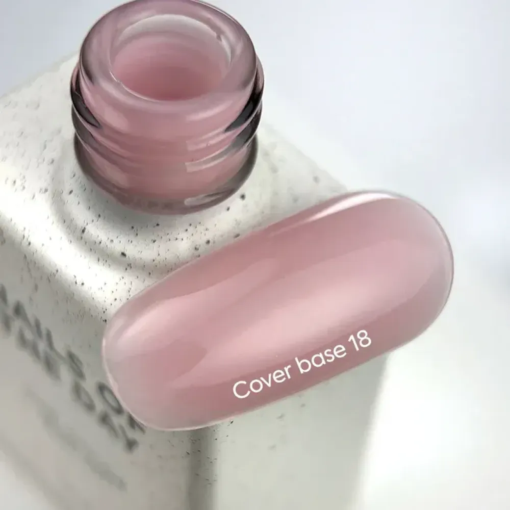 База камуфлирующая Nails Of The Day Cover Base New Formula 18 розовый 10 мл База камуфлирующая Nails Of The Day Cover Base New Formula 18 розовый 10 мл