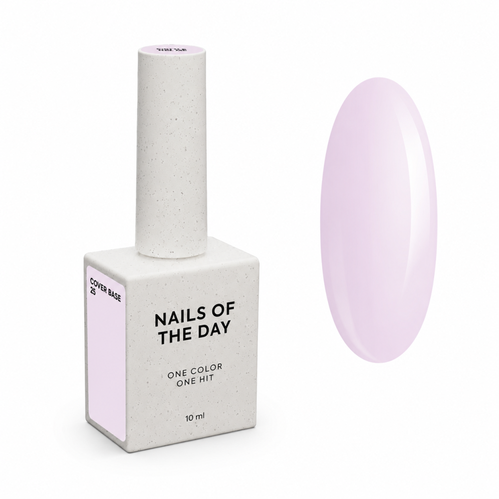 База камуфлирующая Nails Of The Day Cover Base New Formula 25 нежно-розовый 10 мл