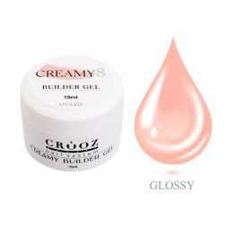Гель строительный Crooz Creamy Builder Gel 08 бежево-розовый 15 мл