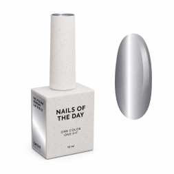 Гель-лак Nails Of The Day Korean Cat Eye 13 темно-сірий 10 мл