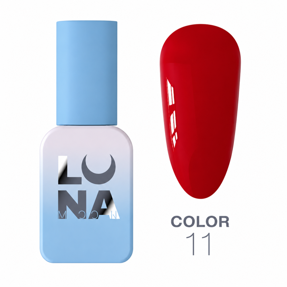 Гель-лак Luna Color Gel 011 червона ягода 8 мл