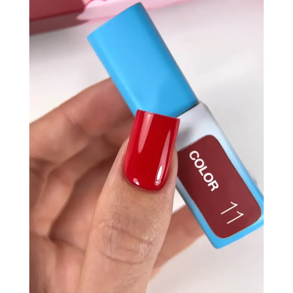Гель-лак Luna Color Gel 011 червона ягода 8 мл