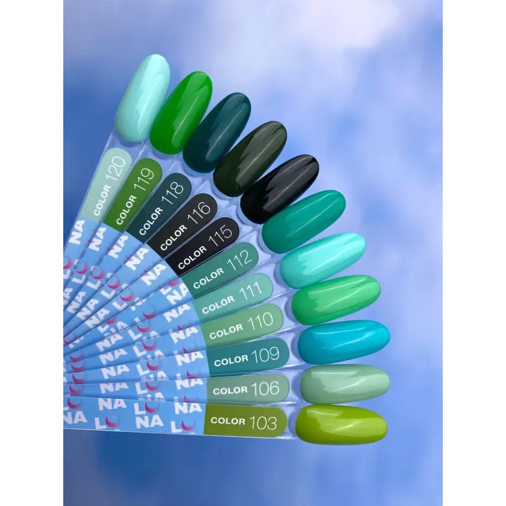 Гель-лак Luna Color Gel 118 насыщенный изумрудно-зеленый 8 мл Гель-лак Luna Color Gel 118 насыщенный изумрудно-зеленый 8 мл
