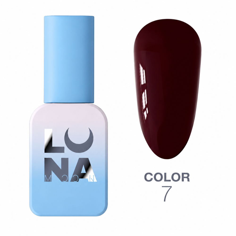 Гель-лак Luna Color Gel 007 насичений сливовий 8 мл