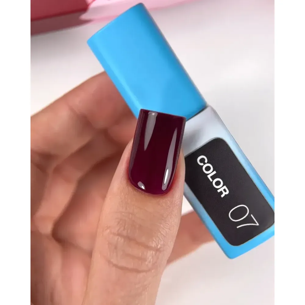 Гель-лак Luna Color Gel 007 насичений сливовий 8 мл
