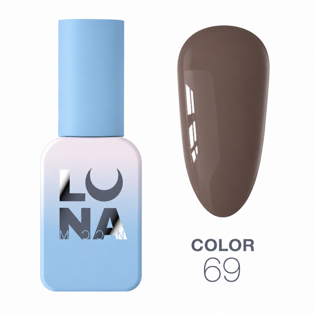 Гель-лак Luna Color Gel 069 теплий коричневий 8 мл
