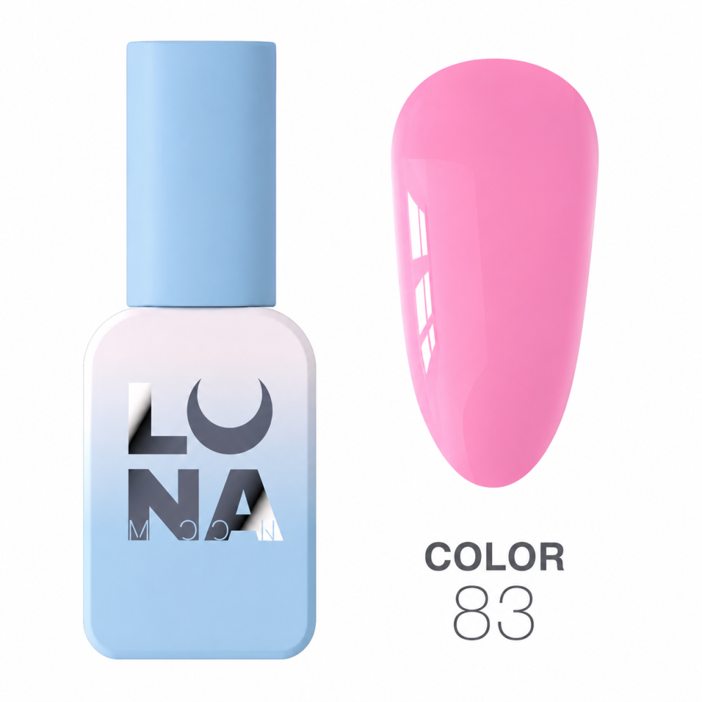 Гель-лак Luna Color Gel 083 помадно-рожевий 8 мл
