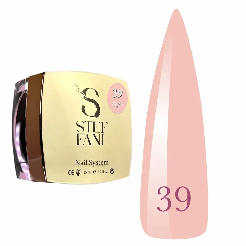 Гель будівельний Steffani Builder Gel 39 холодний беж 15 мл