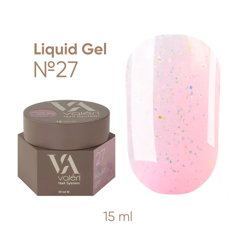 Рідкий гель Valeri Liquid Gel 027 15 мл