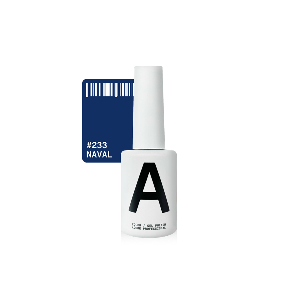 Гель-лак Adore Professional 233 Naval класичний холодний темно-синій 12 мл