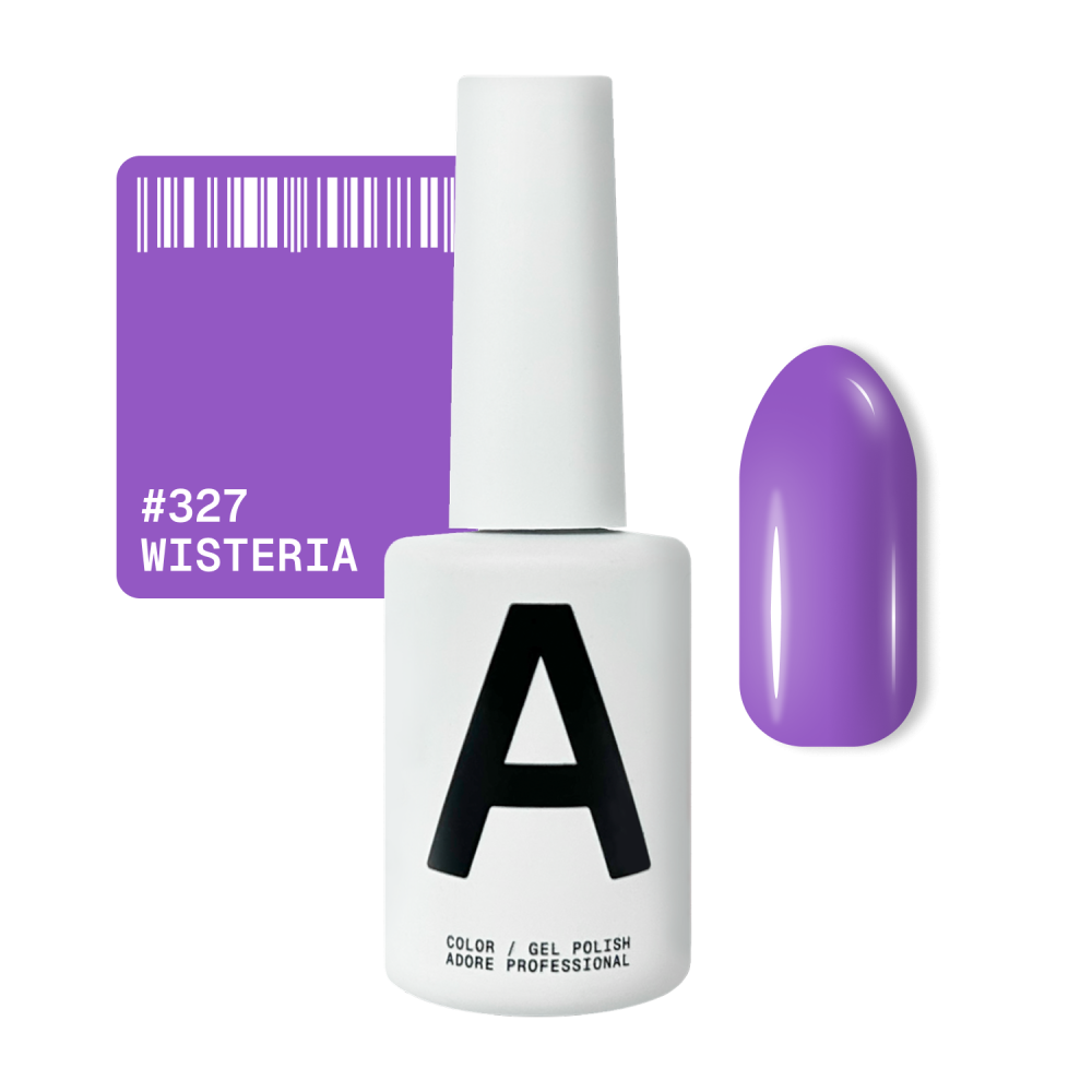 Гель-лак Adore Professional 327 Wisteria холодний бузковий 12 мл