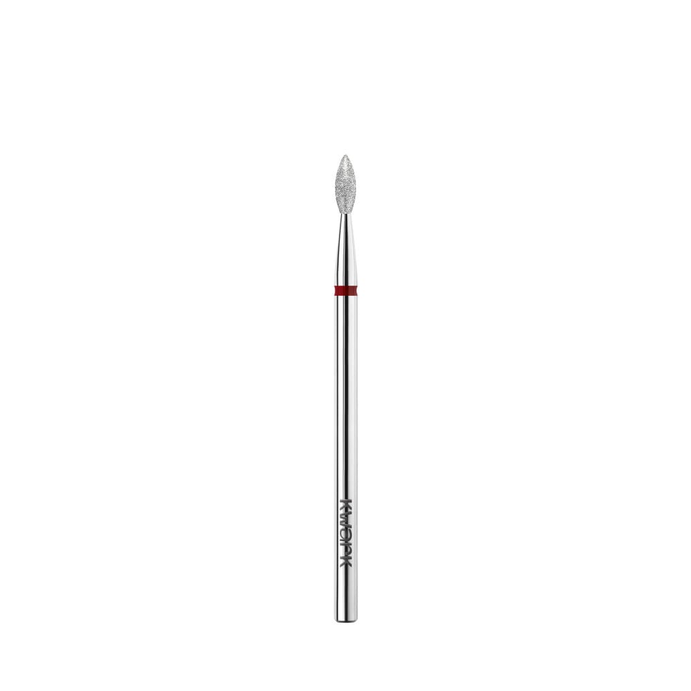 Насадка алмазно-платинова KWARK PL215760FF брунька 2.1 мм червона