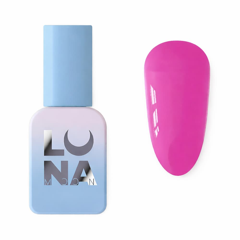 Гель-лак Luna Color Gel 056 насичений квітково-рожевий 8 мл
