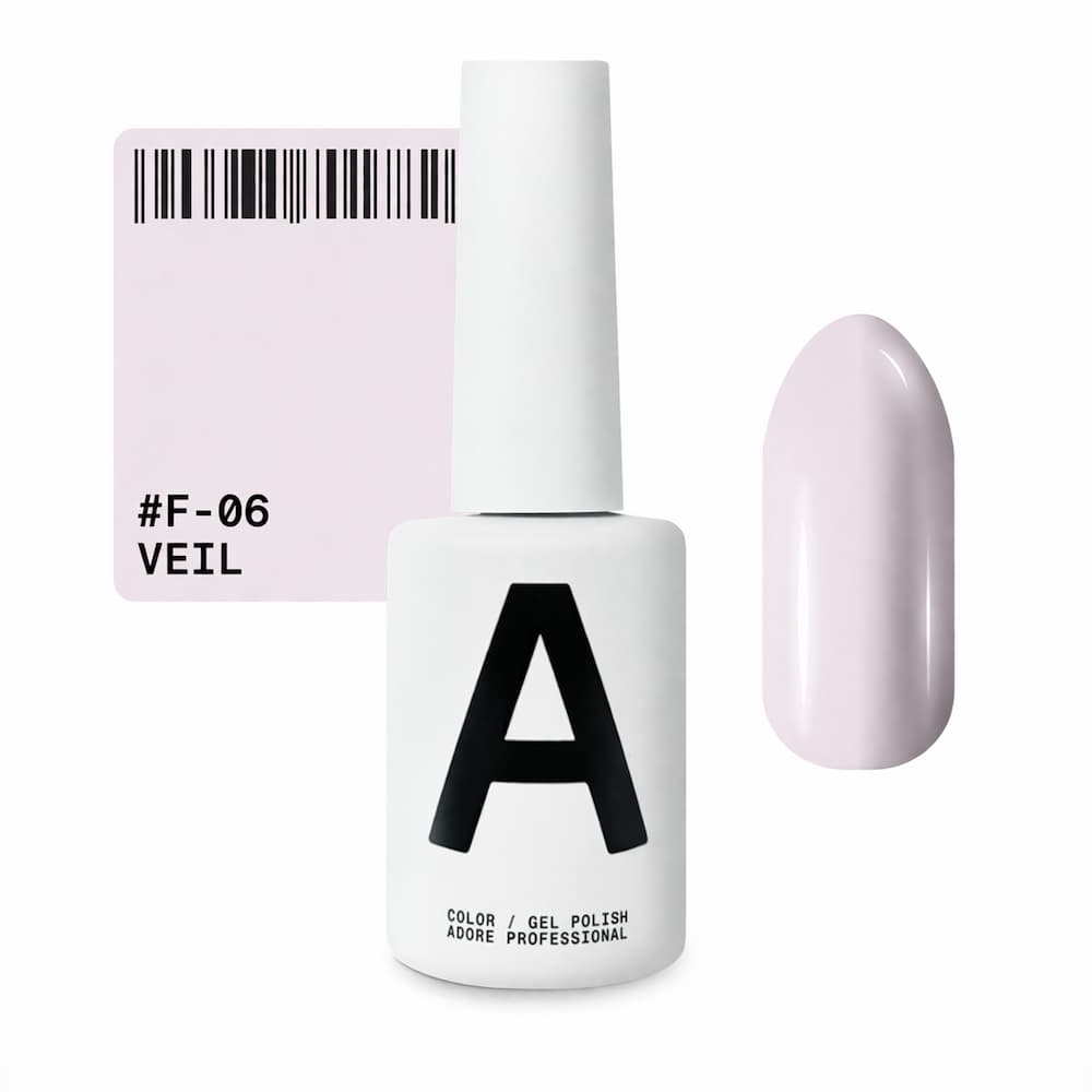 Гель-лак Adore Professional French F-06 Veil прохолодний рожевий 12 мл