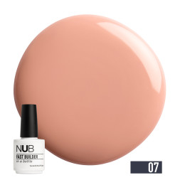 Гель моделюючий NUB Fast Builder In A Bottle 07 Blush з пензликом персиково-рожевий 14 мл Гель моделюючий NUB Fast Builder In A Bottle 07 Blush з пензликом персиково-рожевий 14 мл