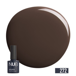 Гель-лак NUB 272 Dark Truffle темний трюфель 8 мл