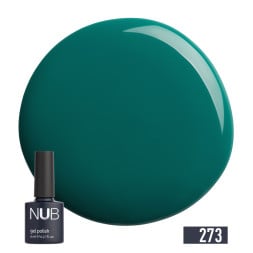 Гель-лак NUB 273 Pine Deep смарагдовий хвойний 8 мл