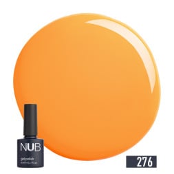Гель-лак NUB 276 Amber Pop яскравий бурштин 8 мл