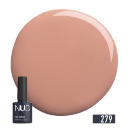 Гель-лак NUB 279 Warm Nude теплий нюд 8 мл