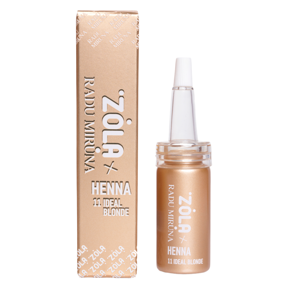Хна для брів ZOLA x Radu Miruna Henna 11 Ideal Blonde 10 г