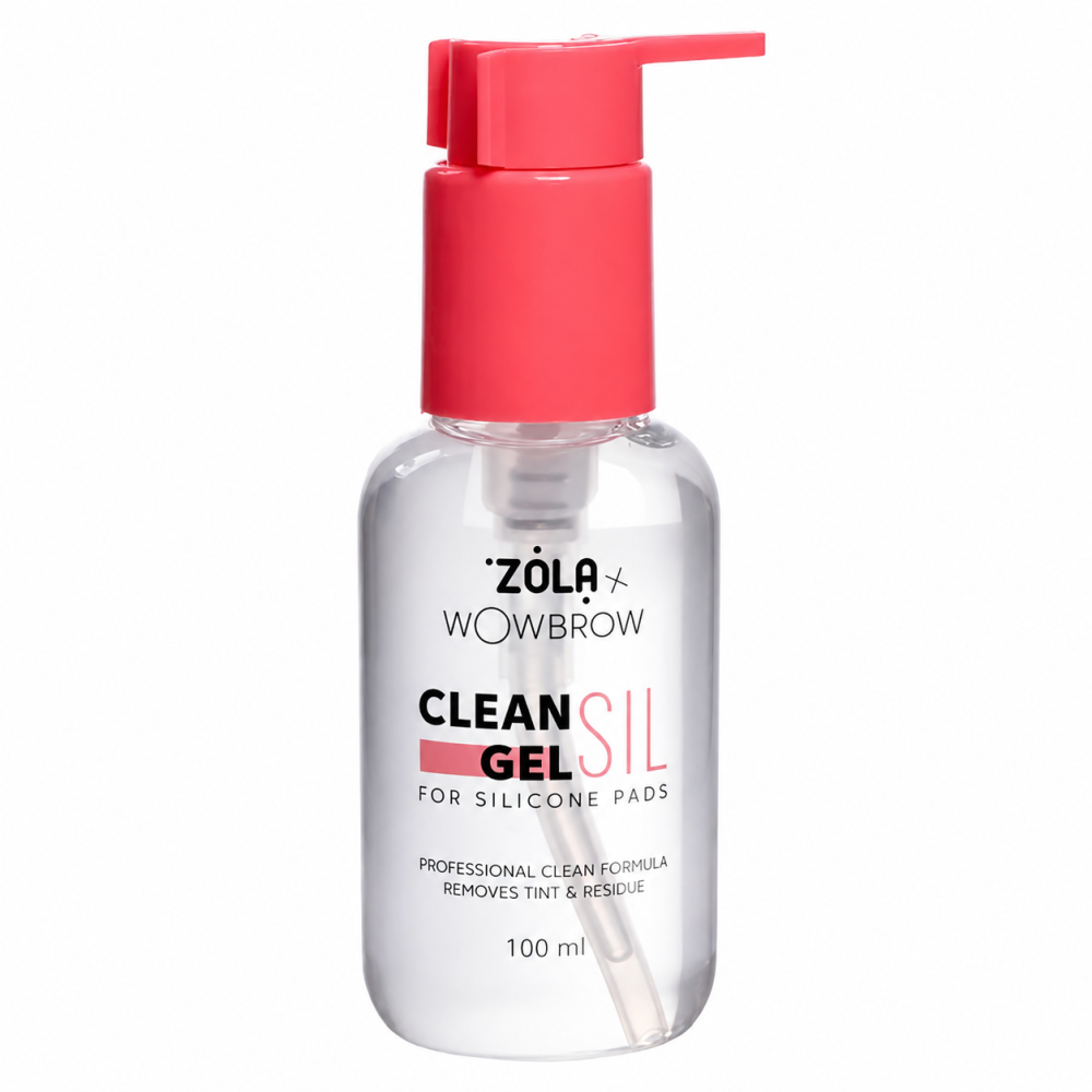 Засіб для очищення силіконових валиків ZOLA x WowBrow Clean Sil Gel 100 мл