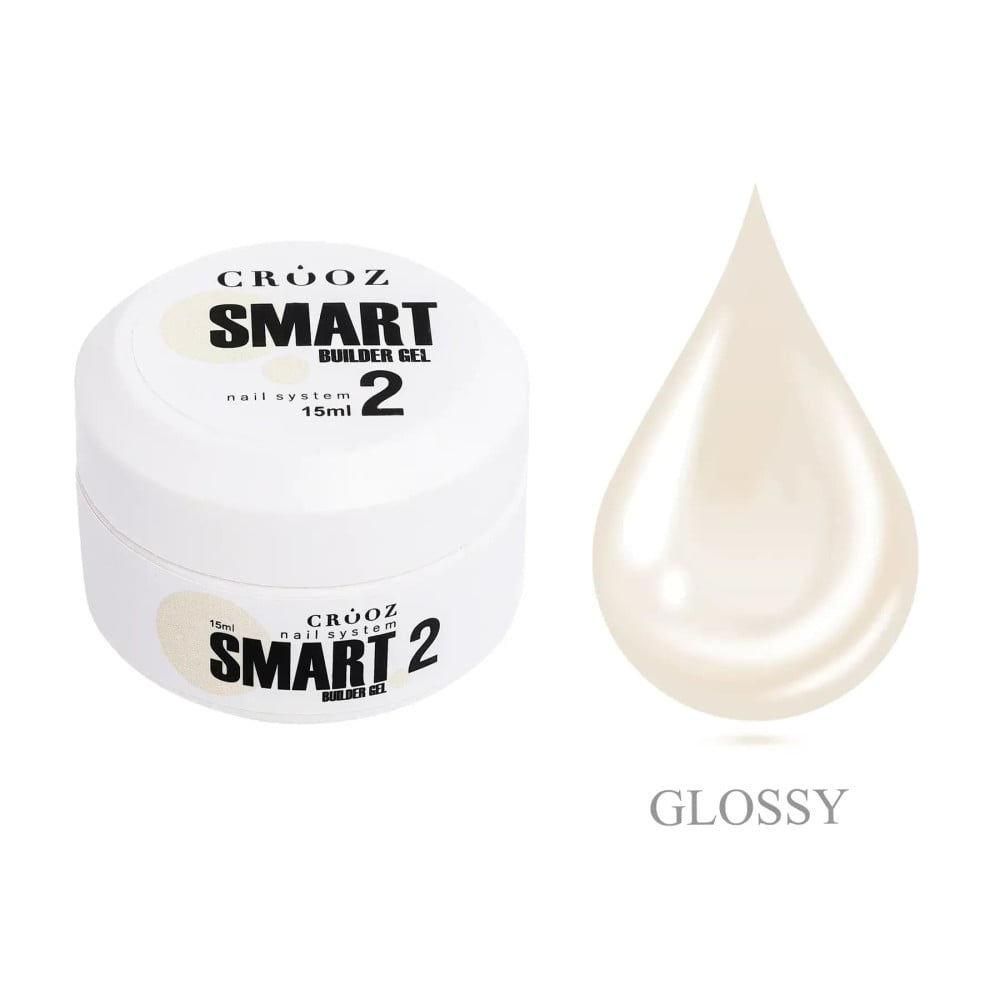 Гель для нарощування Crooz Smart Builder Gel 02 пряжене молоко 15 мл
