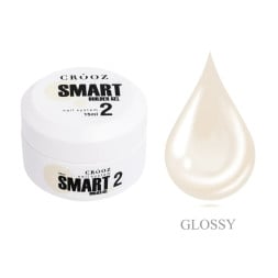 Гель для нарощування Crooz Smart Builder Gel 02 пряжене молоко 15 мл