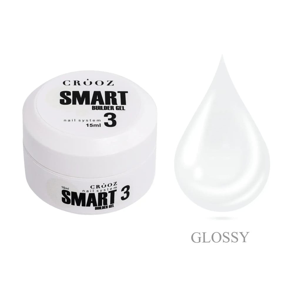 Гель для нарощування Crooz Smart Builder Gel 03 молочний 15 мл