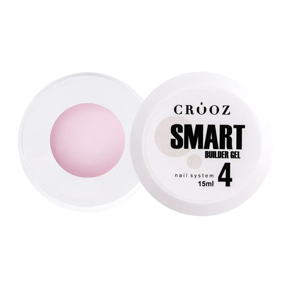 Гель для нарощування Crooz Smart Builder Gel 04 молочно-рожевий 15 мл