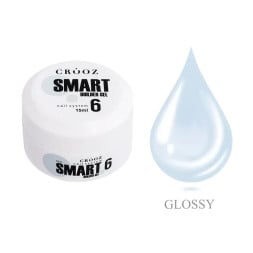 Гель для нарощування Crooz Smart Builder Gel 06 блакитний 15 мл
