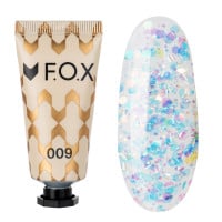 Полігель F.O.X Poly Gel Nano 009 прозоро-блакитний...