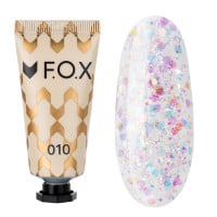 Полігель F.O.X Poly Gel Nano 010 прозоро-рожевий з...