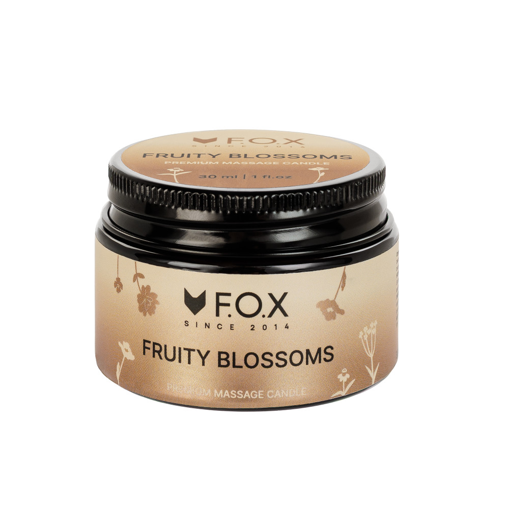 Массажная свеча F.O.X Premium Massage Candle Fruity Blossoms 30 мл