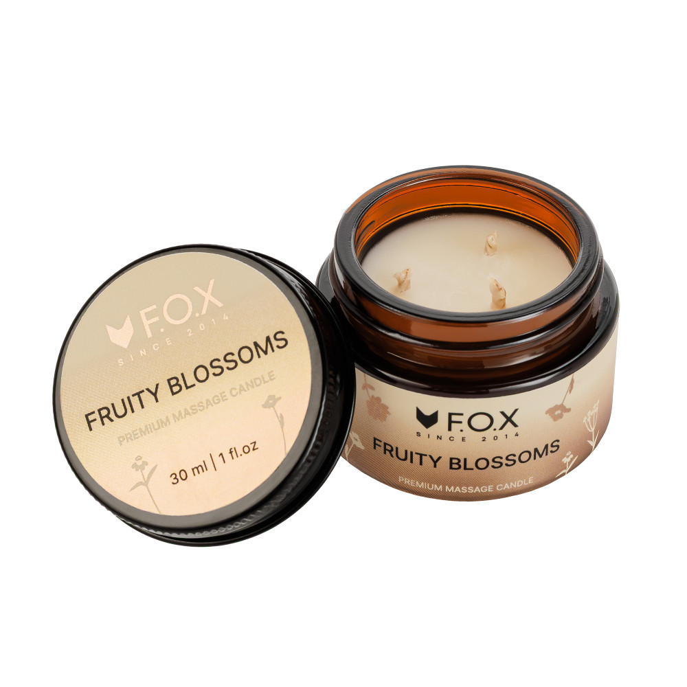 Массажная свеча F.O.X Premium Massage Candle Fruity Blossoms 30 мл