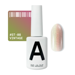 Гель-лак Adore Professional Cats Eye Satin St-08 Vintage хамелеон золотаво-оливковий 12 мл
