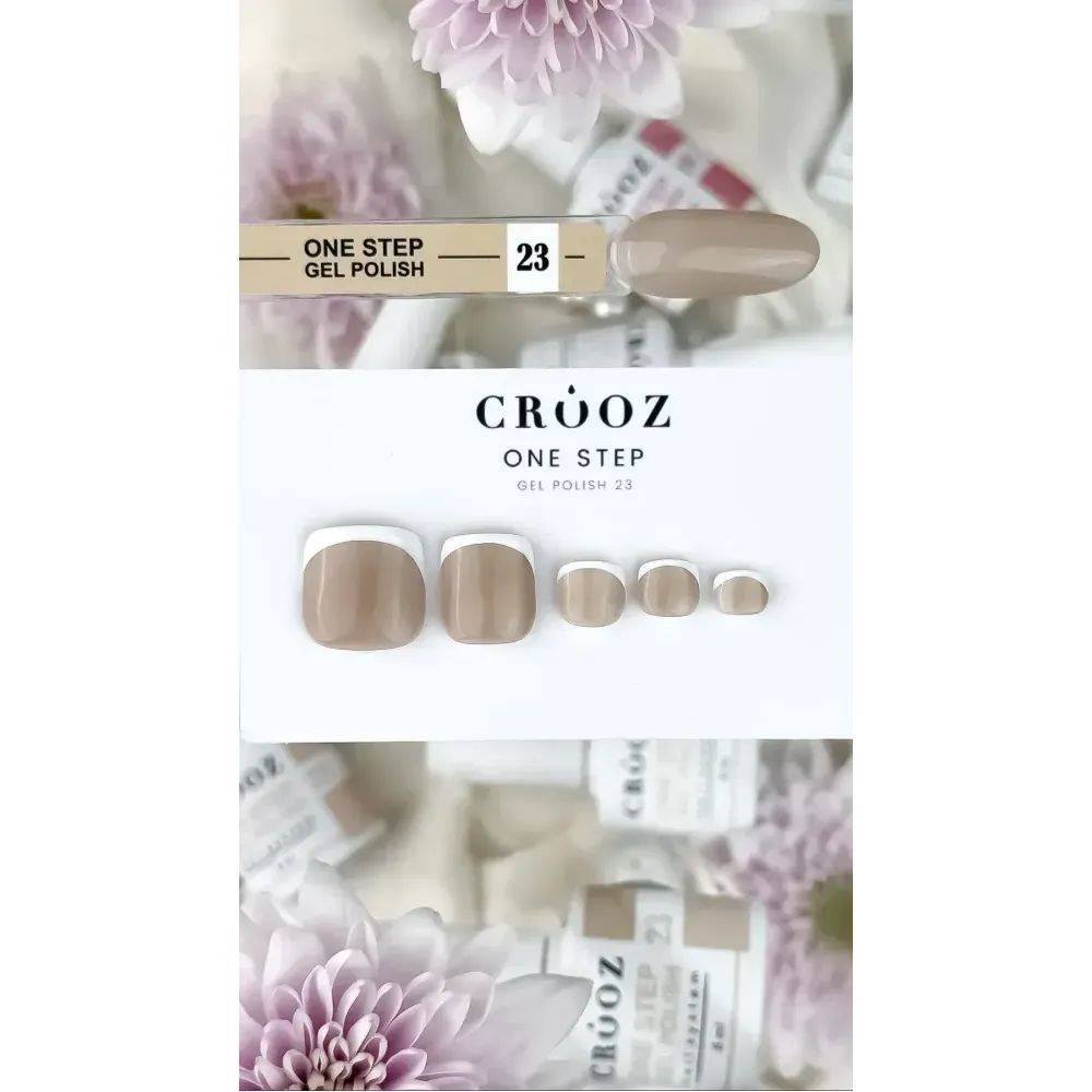 Гель-лак однофазний Crooz One Step Nude 023 теплий нюд 8 мл