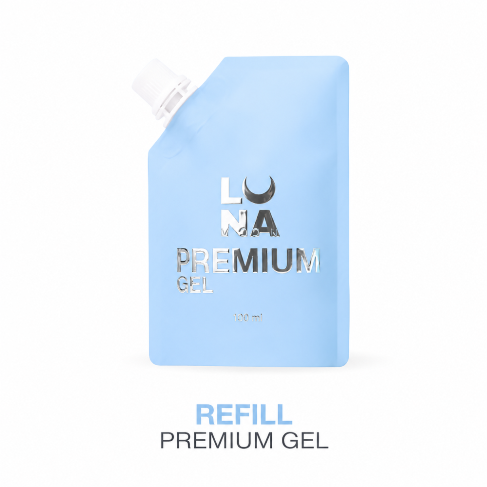 Гель для наращивания Luna Premium Gel 02 белый 100 мл