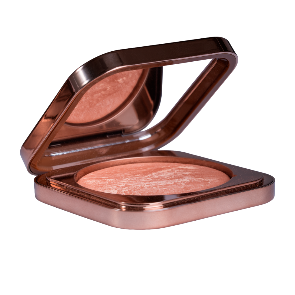 Бронзер для обличчя ZOLA Natural Bronze Glow 01 Nude Marble Bronze ніжна мармурова бронза