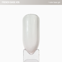 База камуфлююча Adore Professional French Base 26 Salt з шимером 15 мл