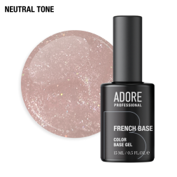 База камуфлююча Adore Professional French Base 30 Selflove з шимером 15 мл