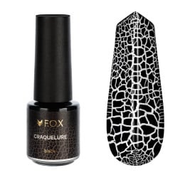Чернила для дизайна F.O.X Craquelure Black черный 5 мл