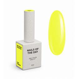 Гель-лак Nails Of The Day 230 Solar неоново-желтый 10 мл