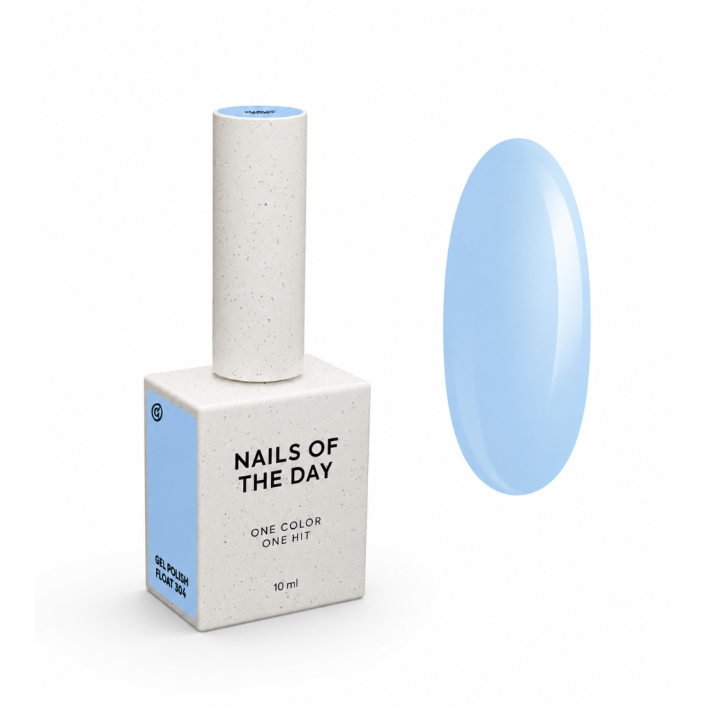Гель-лак Nails Of The Day Bloom Drop 304 Float небесно-блакитний 10 мл