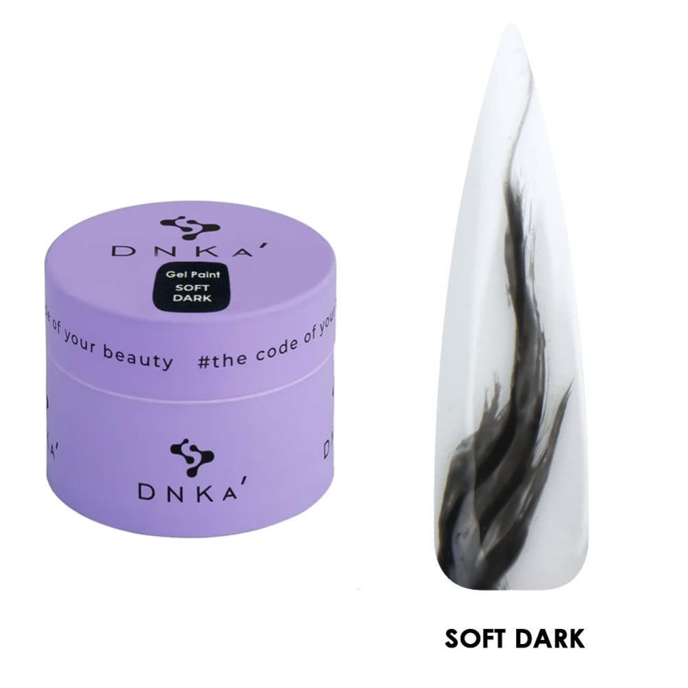 Гель-краска DNKa Gel Paint Soft Dark 5 мл